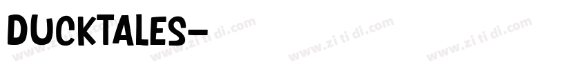 DuckTales字体转换