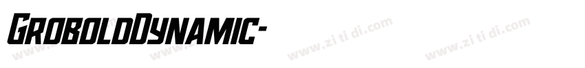 GroboldDynamic字体转换