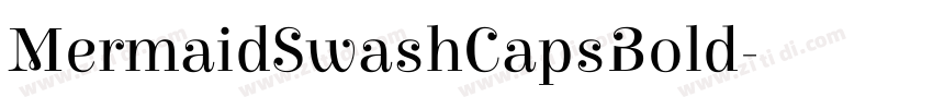 MermaidSwashCapsBold字体转换