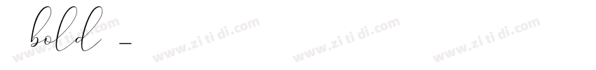 201bold下载字体转换