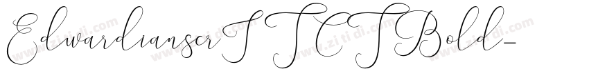 EdwardianscrITCTBold字体转换