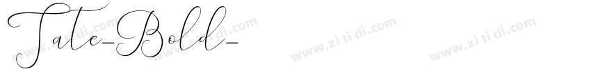 Tate-Bold字体转换