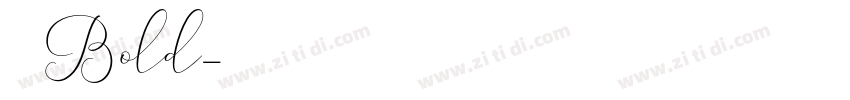 寰杞榛Bold字体转换