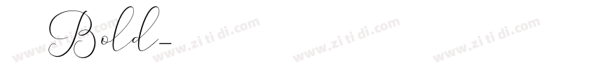 方正素颜体Bold字体转换
