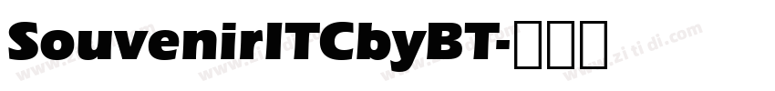 SouvenirITCbyBT字体转换