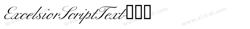 ExcelsiorScriptText字体转换