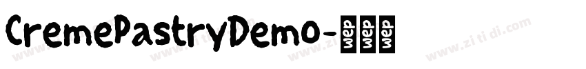 CremePastryDemo字体转换