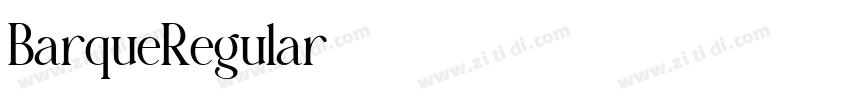 BarqueRegular字体转换 BarqueRegular字体转换
