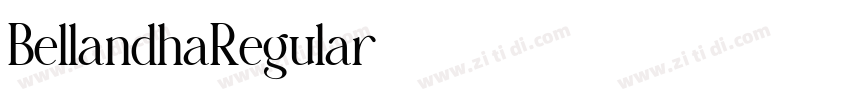 BellandhaRegular字体转换 BellandhaRegular字体转换