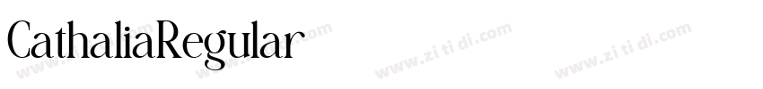 CathaliaRegular字体转换 CathaliaRegular字体转换
