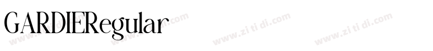 GARDIERegular字体转换 GARDIERegular字体转换