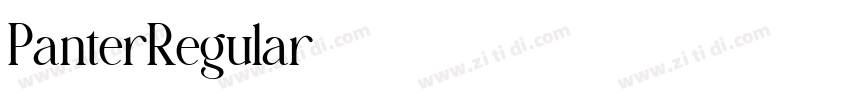 PanterRegular字体转换 PanterRegular字体转换