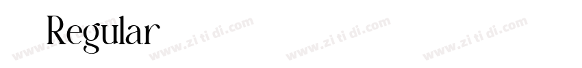 字魂Regular字体转换