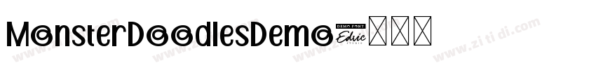 MonsterDoodlesDemo字体转换