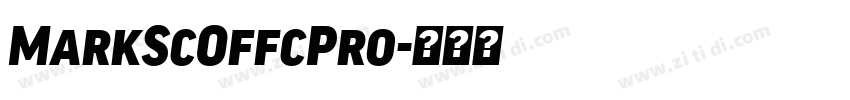 MarkScOffcPro字体转换