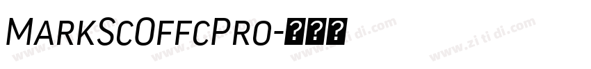 MarkScOffcPro字体转换