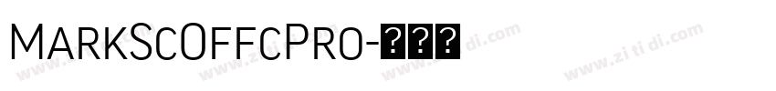 MarkScOffcPro字体转换