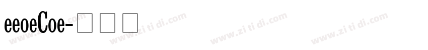FreedomFighterConden字体转换