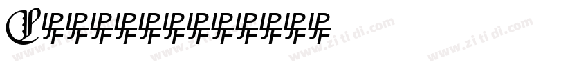 Capitalis字体转换