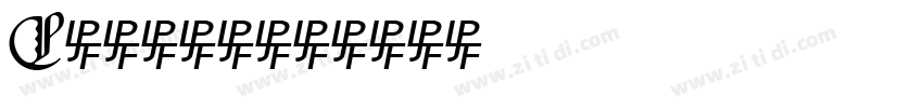 Capitals字体转换