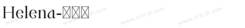Helena字体转换