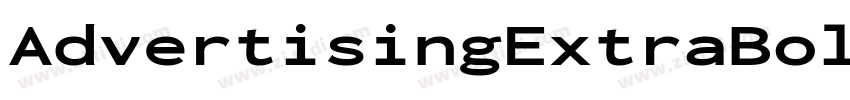 AdvertisingExtraBold字体转换