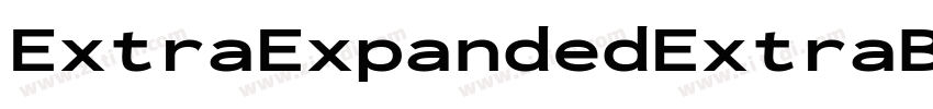 ExtraExpandedExtraBo字体转换