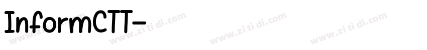 InformCTT字体转换