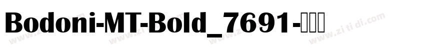 Bodoni-MT-Bold_7691字体转换
