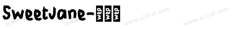 SweetJane字体转换