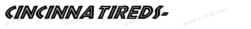 CincinnatiReds字体转换