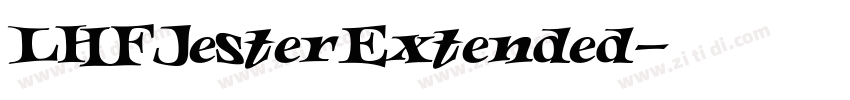 LHFJesterExtended字体转换