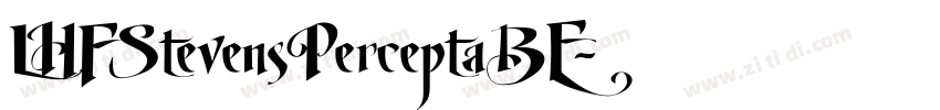 LHFStevensPerceptaBE字体转换