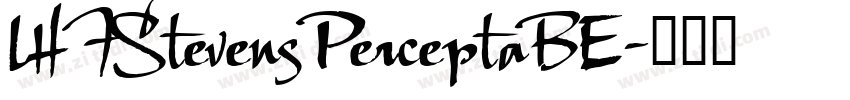 LHFStevensPerceptaBE字体转换