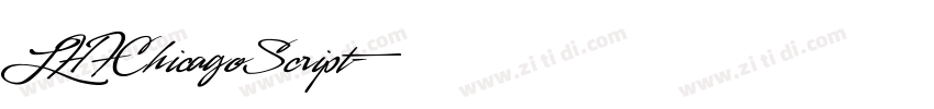 LHFChicagoScript字体转换