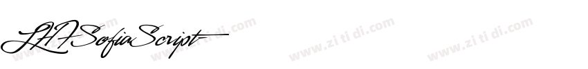 LHFSofiaScript字体转换