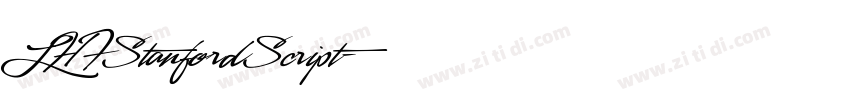 LHFStanfordScript字体转换