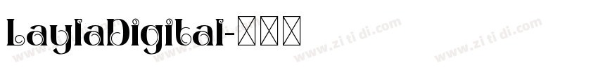LaylaDigital字体转换