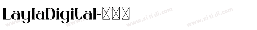 LaylaDigital字体转换