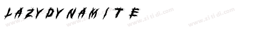 LazyDynamite字体转换