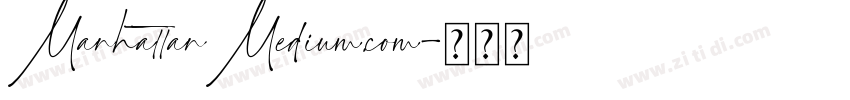 ManhattanMedium.com字体转换