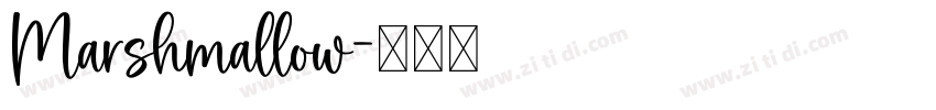 Marshmallow字体转换
