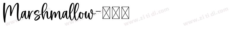 Marshmallow字体转换