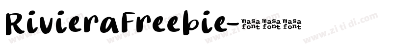RivieraFreebie字体转换
