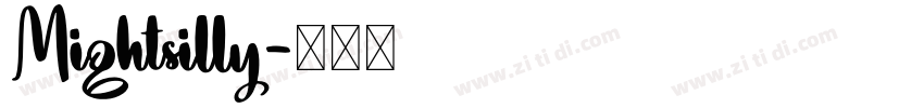 Mightsilly字体转换