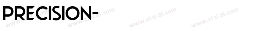 Precision字体转换
