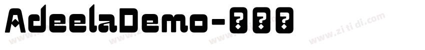 AdeelaDemo字体转换