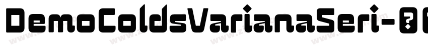 DemoColdsVarianaSeri字体转换 DemoColdsVarianaSeri字体转换