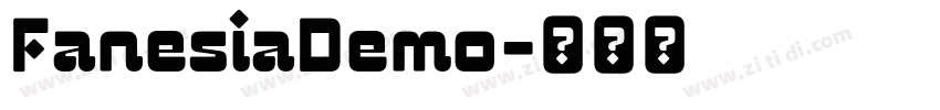 FanesiaDemo字体转换