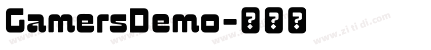 GamersDemo字体转换